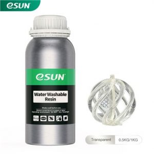 Resinas para impresora 3D eSUN Water Washable (0.5Kg)