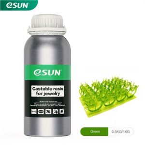 Resinas para impresora 3D eSUN Castable para Joyeria (0.5Kg)