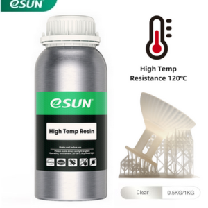 Resinas para impresora 3D eSUN High-Temp Resin (0.5Kg)